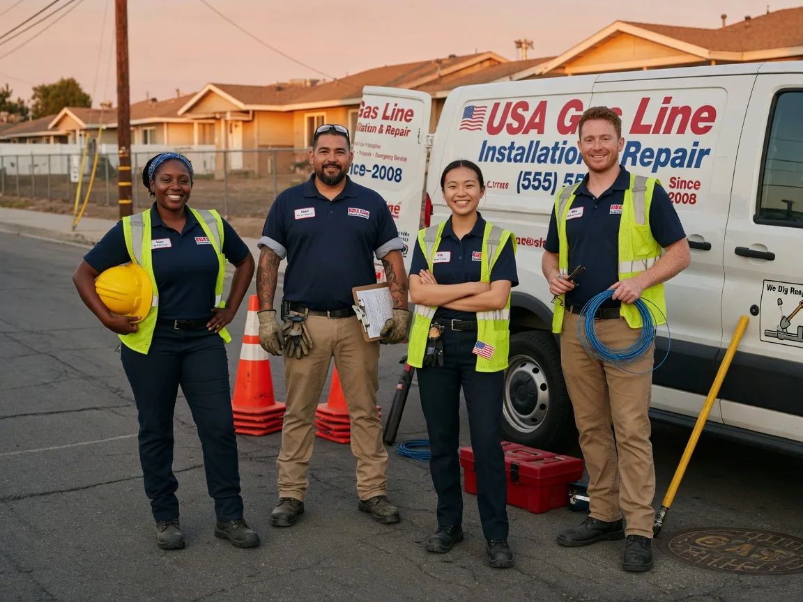 Gas Line Installation company in Blockton, IA